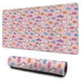 thumbnail image 1 of Long Mouse Pads for Desk,Pink Cartoon Unicorn Cloud Pattern Desk Mats on Top Of Desks, Desk Mouse Pad Extra Large with 3mm Non-Slip Base and Stitched Edge for Gaming,Office,Work,Home 31.5"x15.7", 1 of 6