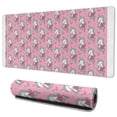 thumbnail image 1 of Long Mouse Pads for Desk,Pink Cartoon Unicorn Flower Pattern Desk Mats on Top Of Desks, Desk Mouse Pad Extra Large with 3mm Non-Slip Base and Stitched Edge for Gaming,Office,Work,Home 35.4"x15.7", 1 of 6
