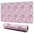 thumbnail image 1 of Long Mouse Pads for Desk,Pink Cartoon Unicorn Heart Pattern Desk Mats on Top Of Desks, Desk Mouse Pad Extra Large with 3mm Non-Slip Base and Stitched Edge for Gaming,Office,Work,Home 47.3"x23.6", 1 of 6