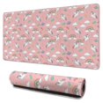 thumbnail image 1 of Long Mouse Pads for Desk,Pink Cartoon Unicorn Rainbow Cloud Space Desk Mats on Top Of Desks, Desk Mouse Pad Extra Large with 3mm Non-Slip Base and Stitched Edge for Gaming,Work,Home 31.5"x15.7", 1 of 5