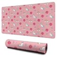 thumbnail image 1 of Long Mouse Pads for Desk,Pink Cartoon Unicorn Rainbow Planet Star Desk Mats on Top Of Desks, Desk Mouse Pad Extra Large with 3mm Non-Slip Base and Stitched Edge for Gaming,Work,Home 31.5"x15.7", 1 of 5