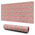thumbnail image 1 of Long Mouse Pads for Desk,Pink Christmas Tree Pattern Desk Mats on Top Of Desks, Desk Mouse Pad Extra Large with 3mm Non-Slip Base and Stitched Edge for Gaming,Office,Work,Home 31.5x15.7in, 1 of 5