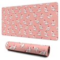 thumbnail image 1 of Long Mouse Pads for Desk,Pink Cow Heart Pattern Desk Mats on Top Of Desks, Desk Mouse Pad Extra Large with 3mm Non-Slip Base and Stitched Edge for Gaming,Office,Work,Home 31.5"x15.7", 1 of 6
