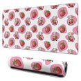 thumbnail image 1 of Long Mouse Pads for Desk,Pink Cow Strawberry Pattern Desk Mats on Top Of Desks, Desk Mouse Pad Extra Large with 3mm Non-Slip Base and Stitched Edge for Gaming,Office,Work,Home 31.5"x15.7", 1 of 6