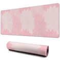 thumbnail image 1 of Long Mouse Pads for Desk,Pink Floral and Petal Pattern Desk Mats on Top Of Desks, Desk Mouse Pad Extra Large with 3mm Non-Slip Base and Stitched Edge for Gaming,Office,Work,Home 31.5"x11.8", 1 of 6
