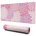 thumbnail image 1 of Long Mouse Pads for Desk,Pink Floral and Petal Pattern Desk Mats on Top Of Desks, Desk Mouse Pad Extra Large with 3mm Non-Slip Base and Stitched Edge for Gaming,Office,Work,Home 35.4"x15.7", 1 of 6