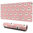 thumbnail image 1 of Long Mouse Pads for Desk,Pink Halloween Ghosts Desk Mats on Top Of Desks, Desk Mouse Pad Extra Large with 3mm Non-Slip Base and Stitched Edge for Gaming,Office,Work,Home 35.4x15.7in, 1 of 5
