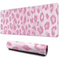 thumbnail image 1 of Long Mouse Pads for Desk,Pink and Pink Of Leopard Print Desk Mats on Top Of Desks, Desk Mouse Pad Extra Large with 3mm Non-Slip Base and Stitched Edge for Gaming,Office,Work,Home 31.5"x11.8", 1 of 6