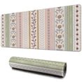thumbnail image 1 of Long Mouse Pads for Desk,Pink Striped Floral Boho Pattern Desk Mats on Top Of Desks, Desk Mouse Pad Extra Large with 3mm Non-Slip Base and Stitched Edge for Gaming,Office,Work,Home 31.5"x11.8", 1 of 6