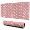 thumbnail image 1 of Long Mouse Pads for Desk,Pink Unicorn Rainbow Star Pattern Desk Mats on Top Of Desks, Desk Mouse Pad Extra Large with 3mm Non-Slip Base and Stitched Edge for Gaming,Office,Work,Home 35.4"x15.7", 1 of 6