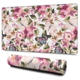 thumbnail image 1 of Long Mouse Pads for Desk,Pioneer Flower Floral Print Pattern Desk Mats on Top Of Desks, Desk Mouse Pad Extra Large with 3mm Non-Slip Base and Stitched Edge for Gaming,Office,Work,Home 47.3"x23.6", 1 of 6