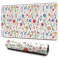 thumbnail image 1 of Long Mouse Pads for Desk,Pioneer Flower Floral Print Pattern Desk Mats on Top Of Desks, Desk Mouse Pad Extra Large with 3mm Non-Slip Base and Stitched Edge for Gaming,Office,Work,Home 47.3"x23.6", 1 of 6