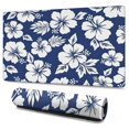 thumbnail image 1 of Long Mouse Pads for Desk,Pioneer Flower Floral Print Pattern Desk Mats on Top Of Desks, Desk Mouse Pad Extra Large with 3mm Non-Slip Base and Stitched Edge for Gaming,Office,Work,Home 47.3"x23.6", 1 of 6