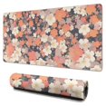thumbnail image 1 of Long Mouse Pads for Desk,Pioneer Flower Floral Print Pattern Desk Mats on Top Of Desks, Desk Mouse Pad Extra Large with 3mm Non-Slip Base and Stitched Edge for Gaming,Office,Work,Home 31.5"x15.7", 1 of 6