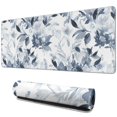 thumbnail image 1 of Long Mouse Pads for Desk,Pioneer Flower Floral Print Pattern Desk Mats on Top Of Desks, Desk Mouse Pad Extra Large with 3mm Non-Slip Base and Stitched Edge for Gaming,Office,Work,Home 31.5"x11.8", 1 of 6