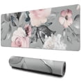 thumbnail image 1 of Long Mouse Pads for Desk,Pioneer Flower Floral Print Pattern Desk Mats on Top Of Desks, Desk Mouse Pad Extra Large with 3mm Non-Slip Base and Stitched Edge for Gaming,Office,Work,Home 31.5"x11.8", 1 of 6