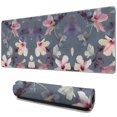 thumbnail image 1 of Long Mouse Pads for Desk,Pioneer Flower Floral Print Pattern Desk Mats on Top Of Desks, Desk Mouse Pad Extra Large with 3mm Non-Slip Base and Stitched Edge for Gaming,Office,Work,Home 31.5"x11.8", 1 of 6