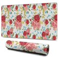 thumbnail image 1 of Long Mouse Pads for Desk,Pioneer Flower Floral Print Pattern Desk Mats on Top Of Desks, Desk Mouse Pad Extra Large with 3mm Non-Slip Base and Stitched Edge for Gaming,Office,Work,Home 47.3"x23.6", 1 of 6