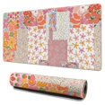 thumbnail image 1 of Long Mouse Pads for Desk,Pioneer Flower Floral Print Pattern Desk Mats on Top Of Desks, Desk Mouse Pad Extra Large with 3mm Non-Slip Base and Stitched Edge for Gaming,Office,Work,Home 31.5"x15.7", 1 of 6