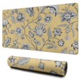 thumbnail image 1 of Long Mouse Pads for Desk,Pioneer Flower Floral Print Pattern Desk Mats on Top Of Desks, Desk Mouse Pad Extra Large with 3mm Non-Slip Base and Stitched Edge for Gaming,Office,Work,Home 31.5"x15.7", 1 of 6