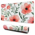 thumbnail image 1 of Long Mouse Pads for Desk,Pioneer Flower Floral Print Pattern Desk Mats on Top Of Desks, Desk Mouse Pad Extra Large with 3mm Non-Slip Base and Stitched Edge for Gaming,Office,Work,Home 31.5"x15.7", 1 of 6