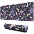 thumbnail image 1 of Long Mouse Pads for Desk,Pioneer Flower Floral Print Pattern Desk Mats on Top Of Desks, Desk Mouse Pad Extra Large with 3mm Non-Slip Base and Stitched Edge for Gaming,Office,Work,Home 31.5"x11.8", 1 of 6