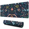 thumbnail image 1 of Long Mouse Pads for Desk,Pioneer Flower Floral Print Pattern Desk Mats on Top Of Desks, Desk Mouse Pad Extra Large with 3mm Non-Slip Base and Stitched Edge for Gaming,Office,Work,Home 31.5"x11.8", 1 of 6