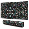 thumbnail image 1 of Long Mouse Pads for Desk,Pioneer Flower Floral Print Pattern Desk Mats on Top Of Desks, Desk Mouse Pad Extra Large with 3mm Non-Slip Base and Stitched Edge for Gaming,Office,Work,Home 47.3"x23.6", 1 of 6