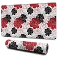 thumbnail image 1 of Long Mouse Pads for Desk,Pioneer Flower Floral Print Pattern Desk Mats on Top Of Desks, Desk Mouse Pad Extra Large with 3mm Non-Slip Base and Stitched Edge for Gaming,Office,Work,Home 47.3"x23.6", 1 of 6