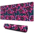 thumbnail image 1 of Long Mouse Pads for Desk,Pioneer Flower Floral Print Pattern Desk Mats on Top Of Desks, Desk Mouse Pad Extra Large with 3mm Non-Slip Base and Stitched Edge for Gaming,Office,Work,Home 31.5"x11.8", 1 of 6