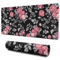 thumbnail image 1 of Long Mouse Pads for Desk,Pioneer Flower Floral Print Pattern Desk Mats on Top Of Desks, Desk Mouse Pad Extra Large with 3mm Non-Slip Base and Stitched Edge for Gaming,Office,Work,Home 35.4"x15.7", 1 of 6
