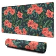 thumbnail image 1 of Long Mouse Pads for Desk,Pioneer Flower Floral Print Pattern Desk Mats on Top Of Desks, Desk Mouse Pad Extra Large with 3mm Non-Slip Base and Stitched Edge for Gaming,Office,Work,Home 31.5"x15.7", 1 of 6