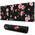 thumbnail image 1 of Long Mouse Pads for Desk,Pioneer Flower Floral Print Pattern Desk Mats on Top Of Desks, Desk Mouse Pad Extra Large with 3mm Non-Slip Base and Stitched Edge for Gaming,Office,Work,Home 31.5"x11.8", 1 of 6