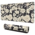thumbnail image 1 of Long Mouse Pads for Desk,Pioneer Flower Floral Print Pattern Desk Mats on Top Of Desks, Desk Mouse Pad Extra Large with 3mm Non-Slip Base and Stitched Edge for Gaming,Office,Work,Home 35.4"x15.7", 1 of 6