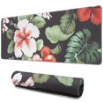 thumbnail image 1 of Long Mouse Pads for Desk,Pioneer Flower Floral Print Pattern Desk Mats on Top Of Desks, Desk Mouse Pad Extra Large with 3mm Non-Slip Base and Stitched Edge for Gaming,Office,Work,Home 31.5"x11.8", 1 of 6
