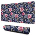 thumbnail image 1 of Long Mouse Pads for Desk,Pioneer Flower Floral Print Pattern Desk Mats on Top Of Desks, Desk Mouse Pad Extra Large with 3mm Non-Slip Base and Stitched Edge for Gaming,Office,Work,Home 31.5"x15.7", 1 of 6