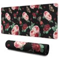 thumbnail image 1 of Long Mouse Pads for Desk,Pioneer Flower Floral Print Pattern Desk Mats on Top Of Desks, Desk Mouse Pad Extra Large with 3mm Non-Slip Base and Stitched Edge for Gaming,Office,Work,Home 35.4"x15.7", 1 of 6