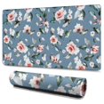 thumbnail image 1 of Long Mouse Pads for Desk,Pioneer Flower Floral Print Pattern Desk Mats on Top Of Desks, Desk Mouse Pad Extra Large with 3mm Non-Slip Base and Stitched Edge for Gaming,Office,Work,Home 47.3"x23.6", 1 of 6