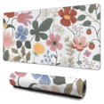 thumbnail image 1 of Long Mouse Pads for Desk,Pioneer Flower Floral Print Pattern Desk Mats on Top Of Desks, Desk Mouse Pad Extra Large with 3mm Non-Slip Base and Stitched Edge for Gaming,Office,Work,Home 31.5"x15.7", 1 of 6