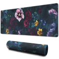 thumbnail image 1 of Long Mouse Pads for Desk,Pioneer Flower Floral Print Pattern Desk Mats on Top Of Desks, Desk Mouse Pad Extra Large with 3mm Non-Slip Base and Stitched Edge for Gaming,Office,Work,Home 31.5"x11.8", 1 of 6