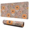 thumbnail image 1 of Long Mouse Pads for Desk,Pioneer Flower Floral Print Pattern Desk Mats on Top Of Desks, Desk Mouse Pad Extra Large with 3mm Non-Slip Base and Stitched Edge for Gaming,Office,Work,Home 35.4"x15.7", 1 of 6