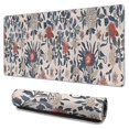 thumbnail image 1 of Long Mouse Pads for Desk,Pioneer Flower Floral Print Pattern Desk Mats on Top Of Desks, Desk Mouse Pad Extra Large with 3mm Non-Slip Base and Stitched Edge for Gaming,Office,Work,Home 31.5"x15.7", 1 of 6
