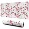 thumbnail image 1 of Long Mouse Pads for Desk,Pioneer Flower Floral Print Pattern Desk Mats on Top Of Desks, Desk Mouse Pad Extra Large with 3mm Non-Slip Base and Stitched Edge for Gaming,Office,Work,Home 35.4"x15.7", 1 of 6