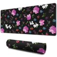 thumbnail image 1 of Long Mouse Pads for Desk,Pioneer Flower Floral Print Pattern Desk Mats on Top Of Desks, Desk Mouse Pad Extra Large with 3mm Non-Slip Base and Stitched Edge for Gaming,Office,Work,Home 31.5"x11.8", 1 of 6