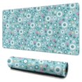 thumbnail image 1 of Long Mouse Pads for Desk,Pioneer Flower Floral Print Pattern Desk Mats on Top Of Desks, Desk Mouse Pad Extra Large with 3mm Non-Slip Base and Stitched Edge for Gaming,Office,Work,Home 31.5"x15.7", 1 of 6