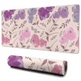 thumbnail image 1 of Long Mouse Pads for Desk,Pioneer Flower Floral Print Pattern Desk Mats on Top Of Desks, Desk Mouse Pad Extra Large with 3mm Non-Slip Base and Stitched Edge for Gaming,Office,Work,Home 35.4"x15.7", 1 of 6
