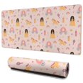 thumbnail image 1 of Long Mouse Pads for Desk,Princess Carriage Pattern Desk Mats on Top Of Desks, Desk Mouse Pad Extra Large with 3mm Non-Slip Base and Stitched Edge for Gaming,Office,Work,Home 35.4"x15.7", 1 of 6