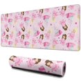 thumbnail image 1 of Long Mouse Pads for Desk,Princess Castle Pattern Desk Mats on Top Of Desks, Desk Mouse Pad Extra Large with 3mm Non-Slip Base and Stitched Edge for Gaming,Office,Work,Home 31.5"x11.8", 1 of 6