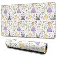 thumbnail image 1 of Long Mouse Pads for Desk,Princess Unicorn Pattern Desk Mats on Top Of Desks, Desk Mouse Pad Extra Large with 3mm Non-Slip Base and Stitched Edge for Gaming,Office,Work,Home 47.3"x23.6", 1 of 6