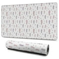 thumbnail image 1 of Long Mouse Pads for Desk,Purple Cartoon Seahorse Pattern Desk Mats on Top Of Desks, Desk Mouse Pad Extra Large with 3mm Non-Slip Base and Stitched Edge for Gaming,Office,Work,Home 47.3"x23.6", 1 of 6